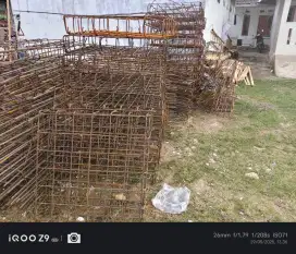 Besi pondasi tapak dia. 10
