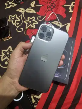 iPhone 12 promax 128gb iBox digimap fullset nominus mulus
