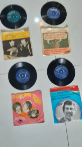 Vinyl asli jadul 7inch lagu barat