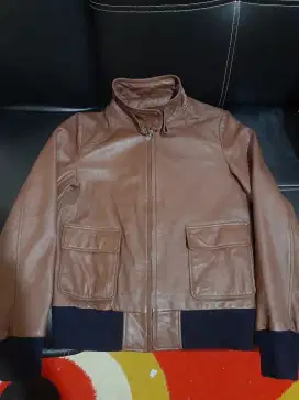 Jaket kulit domba asli