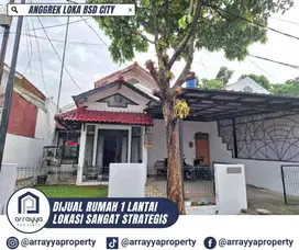 RUMAH SIAP HUNI LOKASI DI ANGGREK LOKA BSD -GLB130.