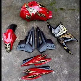 Body Set Scorpio - Z Robot Tahun 2014 Hologram