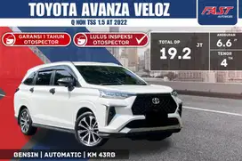 TOYOTA AVANZA VELOZ Q 2022 NON TSS 1.5 AT KM.43RB & PAJAK PANJANG #F5S
