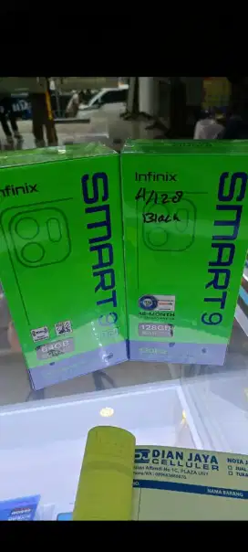 Infinix smart 9 4/128 danrom64gb resmi