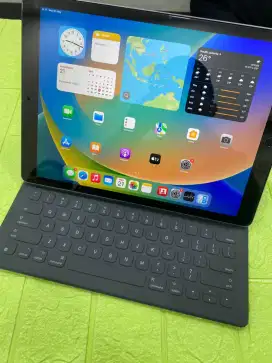 ipad pro gen 1 12.9inci 128gb wifi cell plus keyboard inter batangan