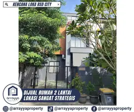 RUMAH DESIGN INDUSTRIAL 3 LANTAI DI KENKCANA LOKA BSD -GLB129.