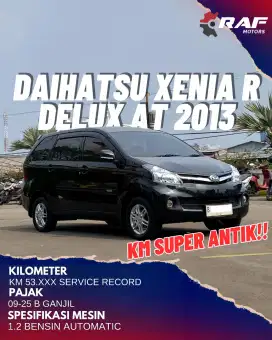 ANTIK Daihatsu Xenia 1.3 R Deluxe 2013 AT Matic Hitam Mobil Keluarga