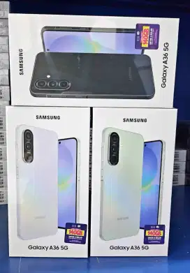 SAMSUNG A36 5G RAM 8 / 256 FREE TA25W+CASE MEI MUMER GARANSI RESMI 1TH