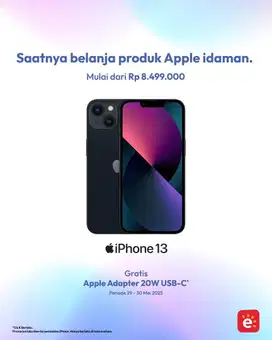 Iphone 13 128Gb Garansi Resmi