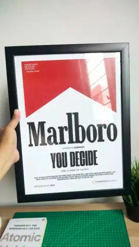 Poster Aesthetic Marlboro