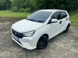 Like New Daihatsu Ayla 1.0 X Bensin-MT 2024 Putih LBAW