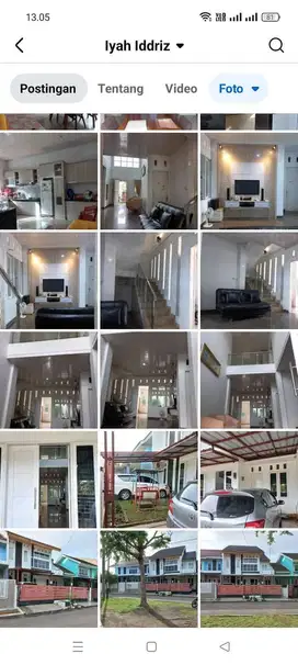 Di jual rumah mewah 2 lantai siap huni.