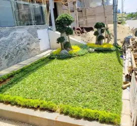 Pembuatan taman minimalis