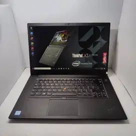 RARE! LAPTOP GAMING SLIM LENOVO THINKPAD X1 EXTREME G2 I7 GTX 1650 4GB
