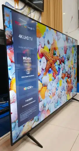 65 inc TCL google tv second bergaransi