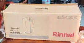 Water heater Rinnai Artugo 6 lt gas LPG like new