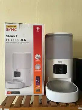 Pet Feeder - Krisbow Sync 4 Liter Putih