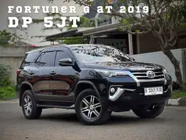 DP 5JT | Toyota Fortuner 2.4 G AT Hitam 2019