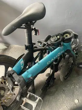 sepeda DAHON BIRU