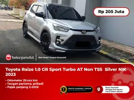 [ PAJAK PANJANG ] Toyota Raize 1.0 GR Sport Turbo AT Non TSS  Silver