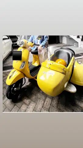 Vespa sespan IGET 2018 matic langka