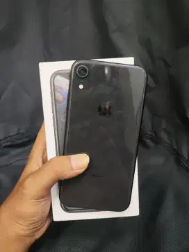 IPHONE XR 128 HITAM ALL OP SIAP PAKAI