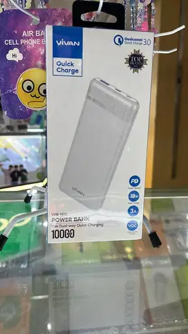 Powerbank vivan 3A 18w