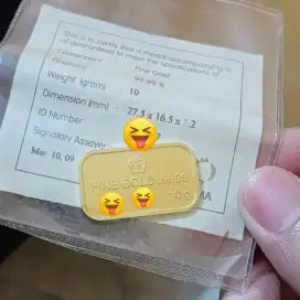 Antam 10 gr retro