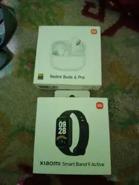 Redmi buds 6 pro & xiaomi smartband 9 active