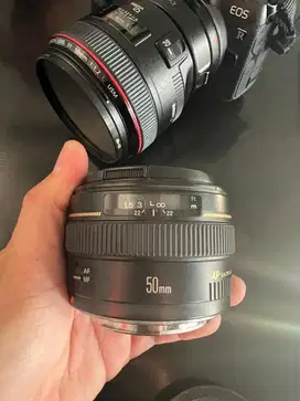 Lensa canon 50 mm F 1.4 mulus COD NEGO SANTAI