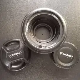 Lensa Fix Yn 50 mm For Nikon