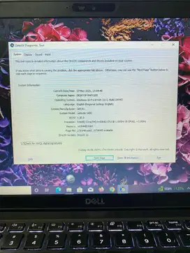 Laptop Second Dell Latitude 5400 Intel Core i5 Gen 8 Ram 16 SSD 256