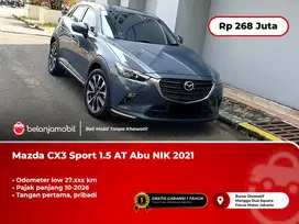 [ LOW KM ] Mazda CX-3 CX3 CX 3 Sport 1.5 AT Abu 2021 2022