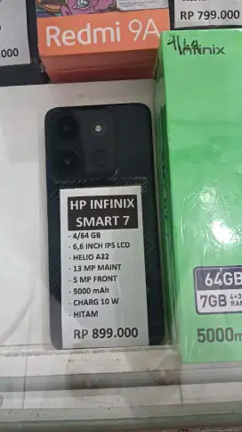 Ready infinix smart 7