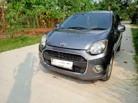 Daihatsu Ayla 1.0 X Automatic Abu - Abu Metalic Thn 2013