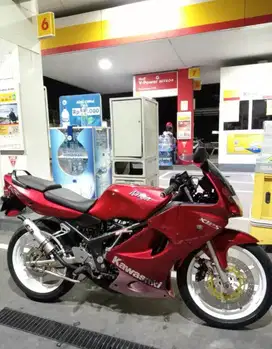 Dijual ninja RR old 2008 maroon
