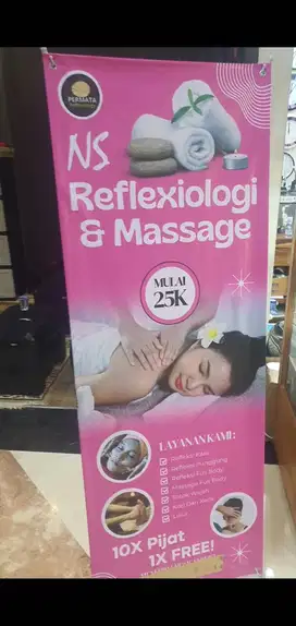 Di butuhkan terapis refleksi dan massage di mall