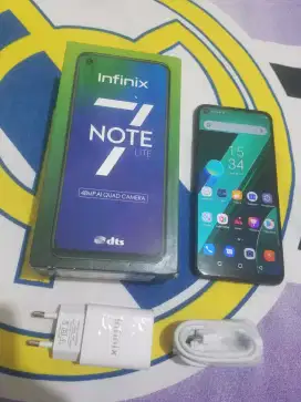 INFINIX NOTE 7 Lite 4/128GB lengkap
