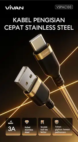 Vivan VSPAC100 Fast Charge Data Cable