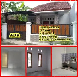Dijual Rumah Gawanan Colomadu
