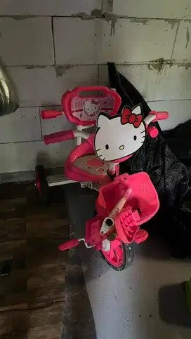 Sepeda anak pink