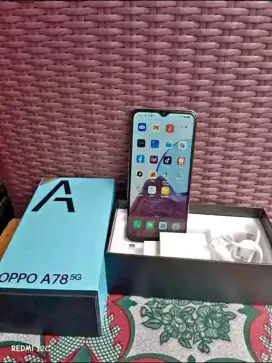 Hp Oppo A78 5G ram 8/128