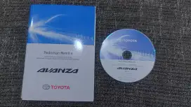 Buku Manual pedoman pemilik grand avanza 2016 ke atas plus CD
