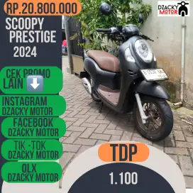 SCOOPY PRESTIGE 2024 LIKE NEW SECOND
