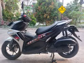(DP 500)‼️ Plat B TangSel Aerox 155 Connected Hitam Silver 2023