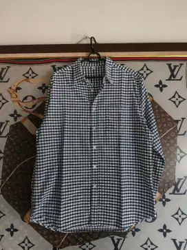 Kemeja pria  kotak kotak