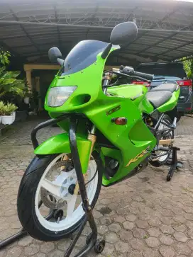 Kawasaki KRR ZX 150 2002 Hijau Pajak Baru Full Orisinil Siap Pakai