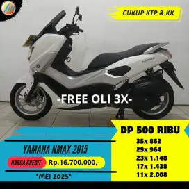JUAL CEPAT YAMAHA NMAX 2015 CASH KREDIT FREE BALIK NAMA KTP DKI