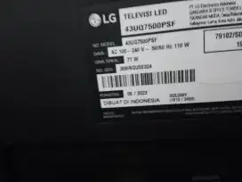 SMART TV LG LED 43Inc mulus