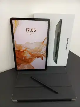 Samsung Tab S8 5G 8/128 resmi sein, fullset ori, mulus, nominus